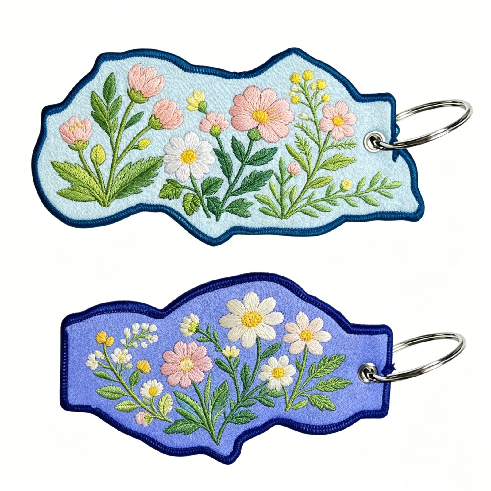 Embroidered keychain 1