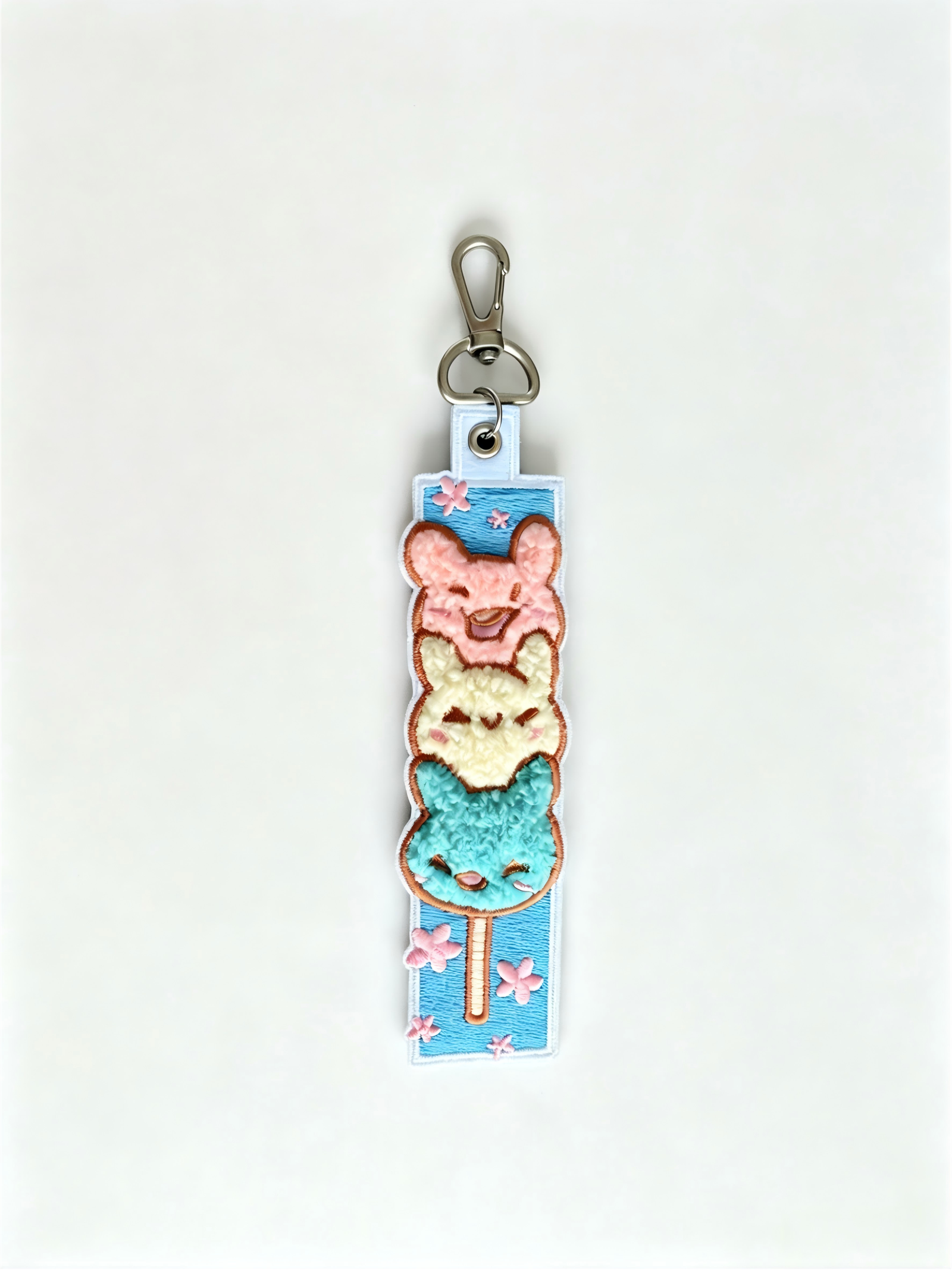 embroidered keychain 2