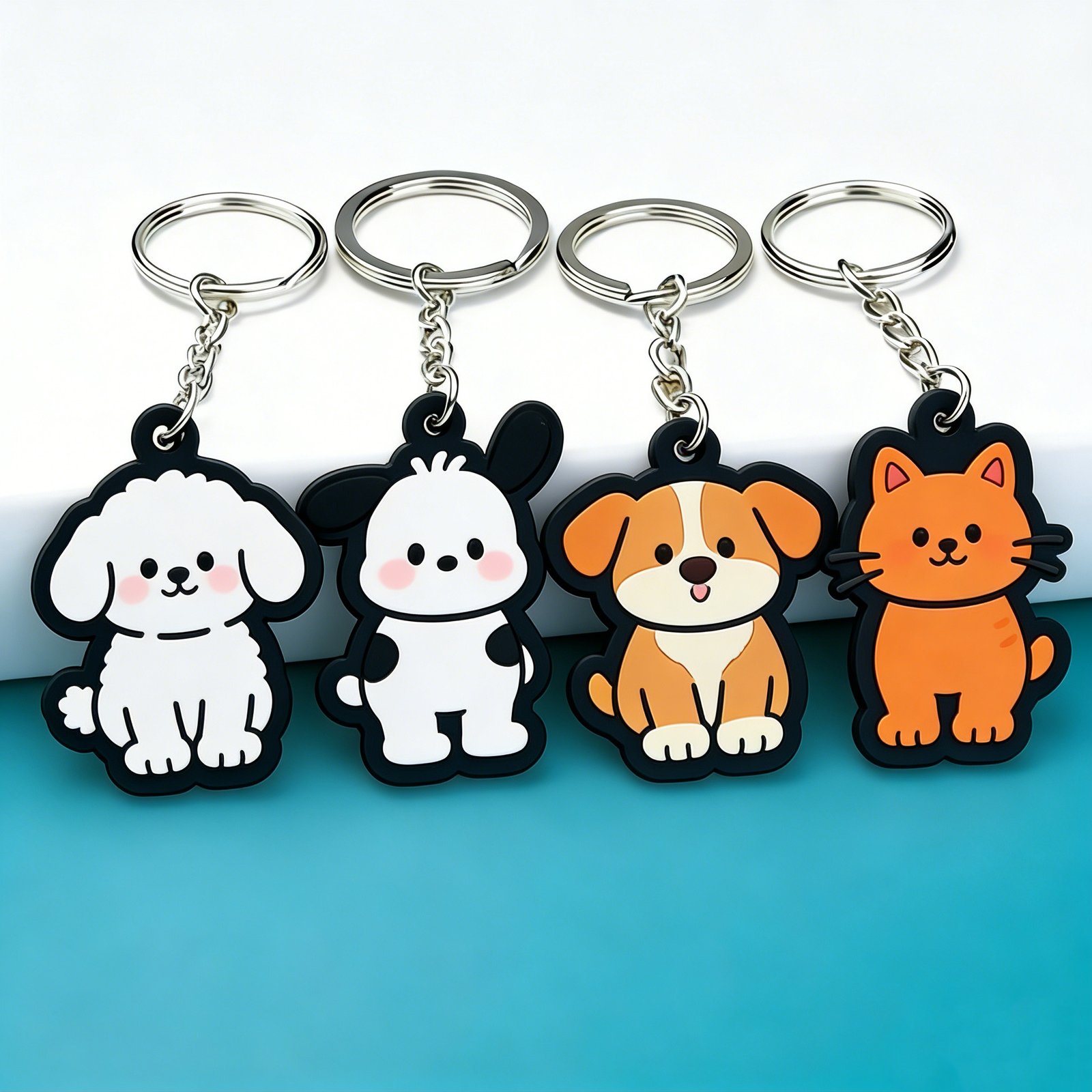 2D PVC Keychain 3