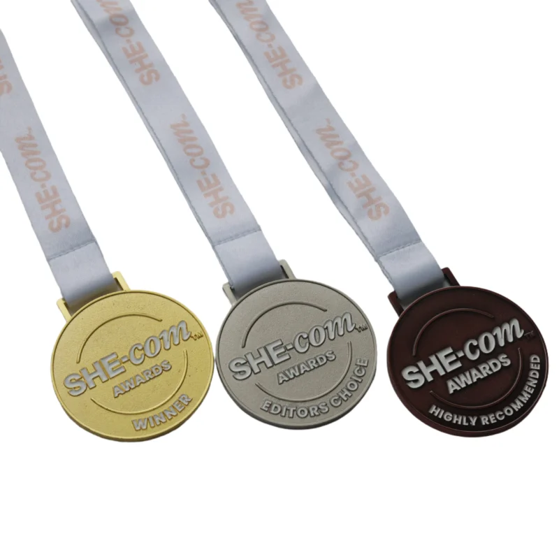 Custom metal medals