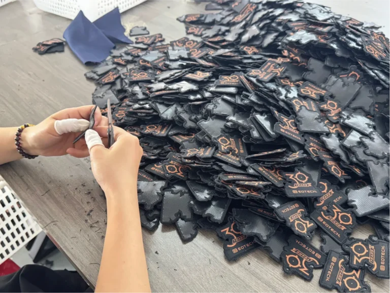 Factory quality control in progress