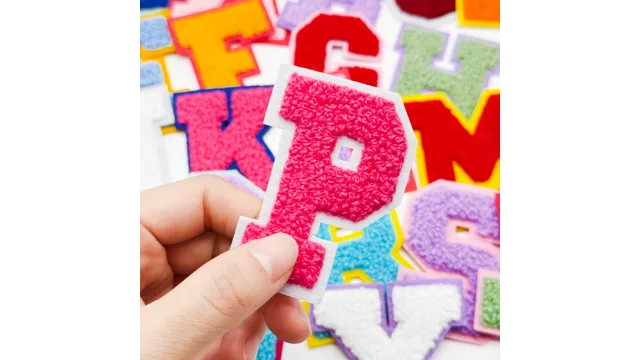 chenille patches product sample 3