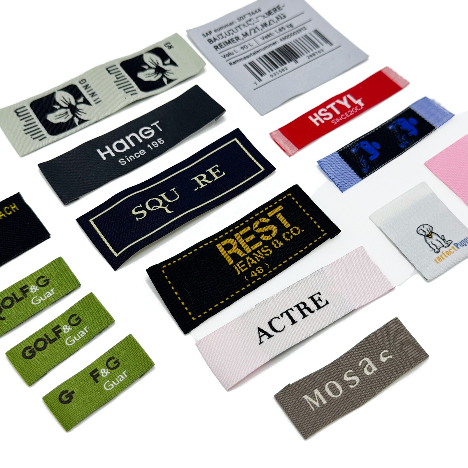 clothes labels product sample 4