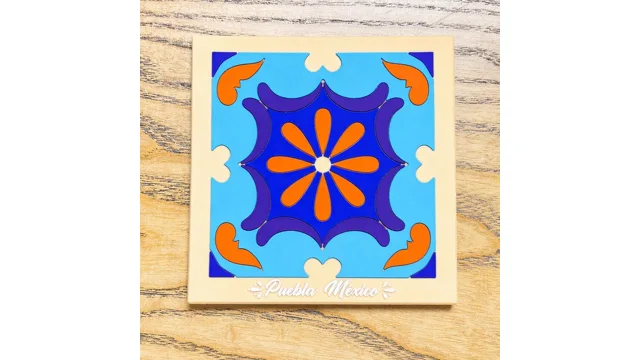 Custom coaster product example
