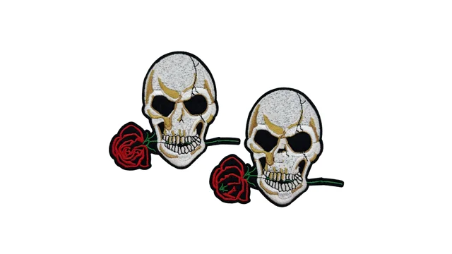 Custom embroidery patch product example