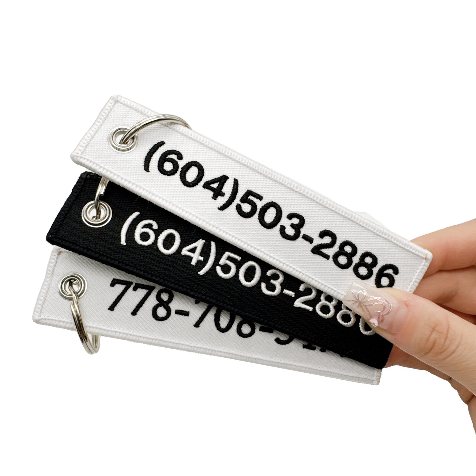 embroidered keychain product sample 9