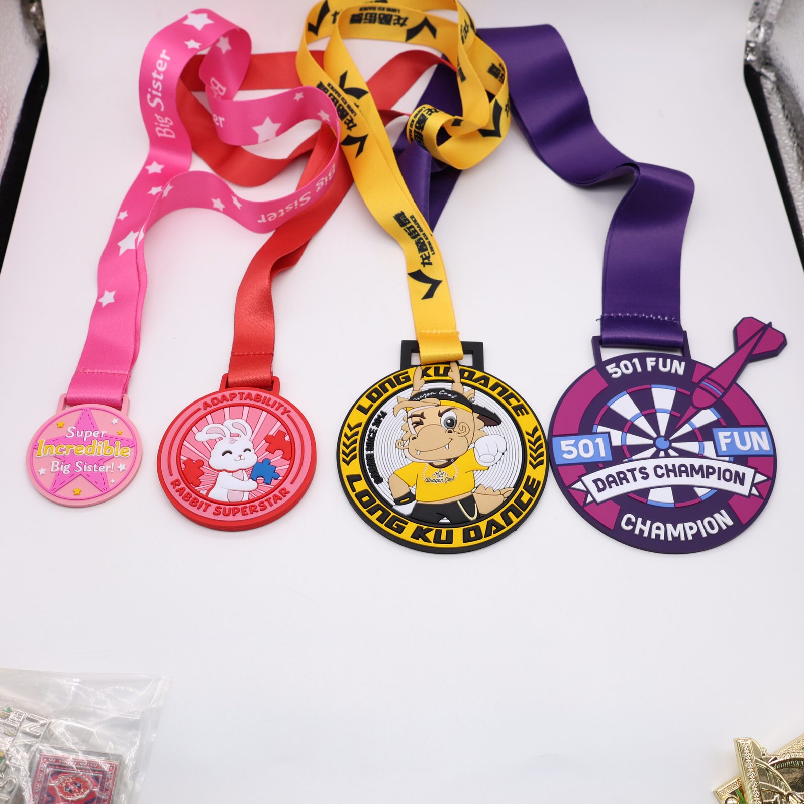 Custom PVC medals cover image