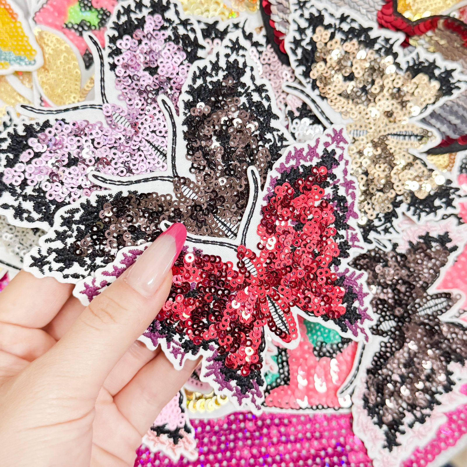 sequin patch product sample 1